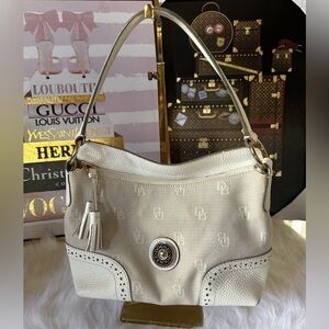 Dooney & Bourke Vintage Single Monogram Shoulder Bag